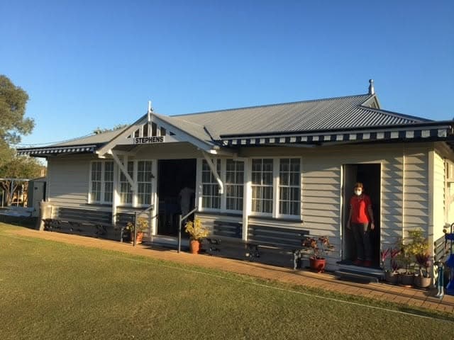 Stephens clubhouse gets fresh exterior paint
