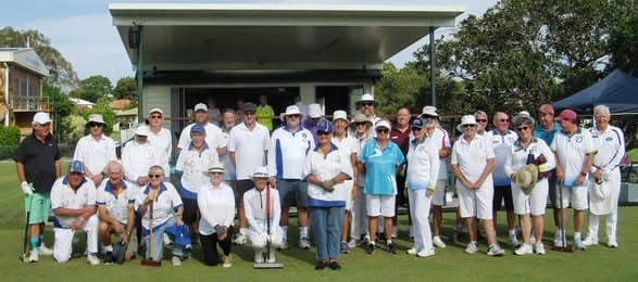 Wynnum's Bayside Cup won by Simpson and Jamieson; members tour Norfolk Island