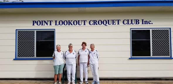 Caloundra members enjoy Maryborough golf croquet Masters