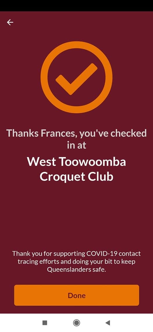 Check In Qld app now required at our gates