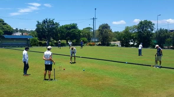 Full house at Wynnum on a scorching Saturday