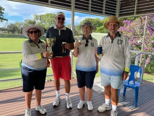 Eildon pair Megan Stuart and Wade Hart win Queensland Mixed Golf Croquet Doubles