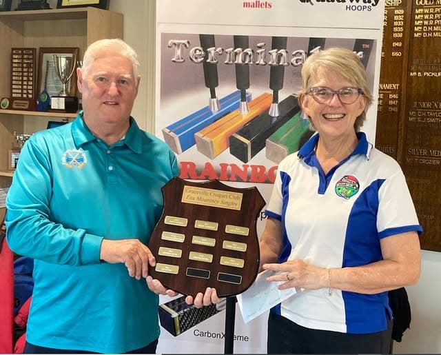 Lindsay David runner-up at Ena Mountney Shield