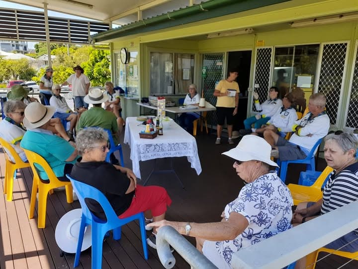 Eildon members enjoy all code croquet day, plus one more from Eildon