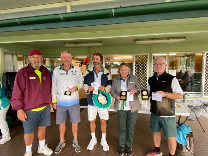 Eildon's Rino and Steve Helleur finish runners-up in CAQ Handicap Doubles