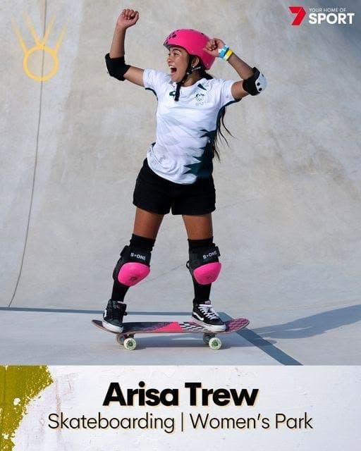 Congratulations to 14-year-old Arisa Trew, plus one more from Headland-Buderim