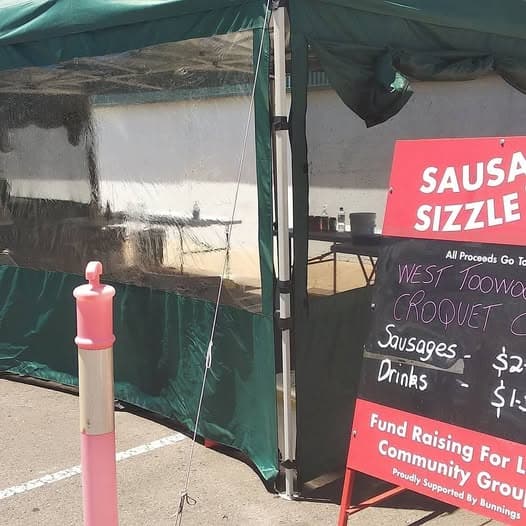 Grab a snag with West Toowoomba at Bunnings