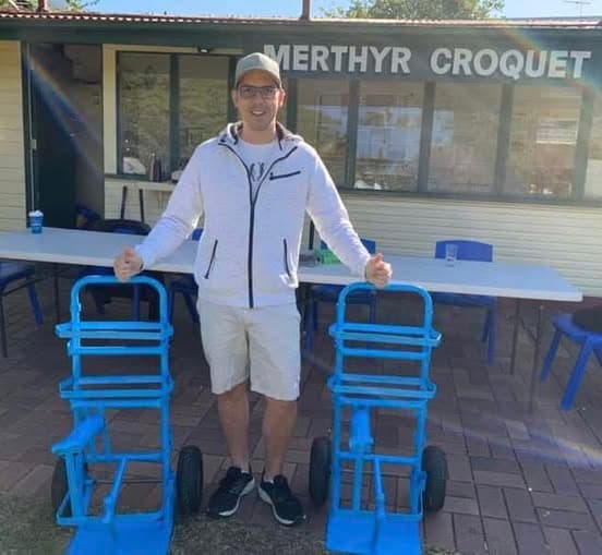 Hamilton Northshore Men's Shed fixes Merthyr's trollies