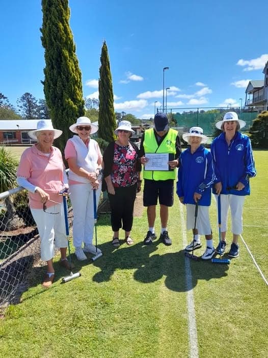 Caloundra pair reach Gateball semi-finals in Toowoomba