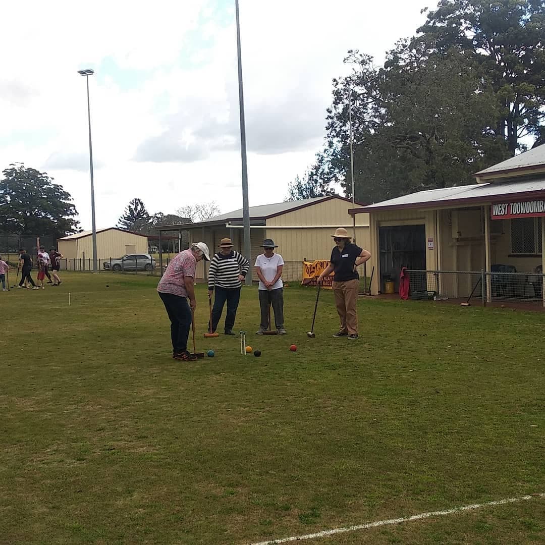 Successful opening day for beginner croquet sessions