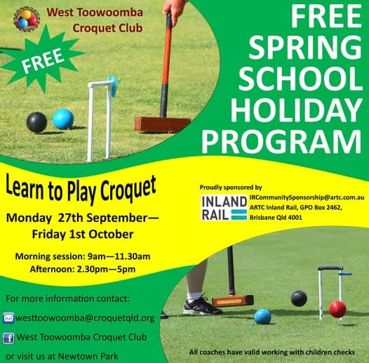 Photos from West Toowoomba croquet club