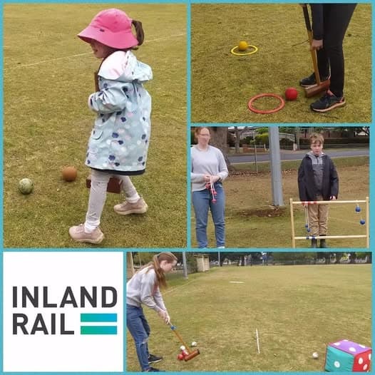 Holiday croquet clinic goes ahead despite weather