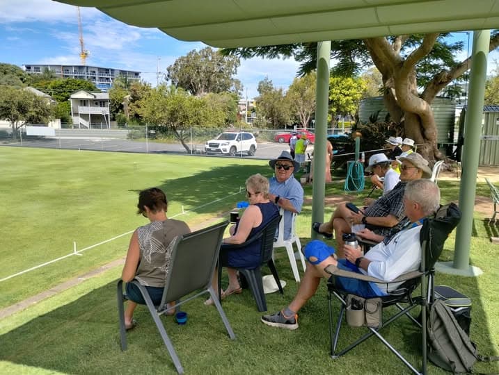 Spectators enjoy quality u21 croquet in Gold Medal