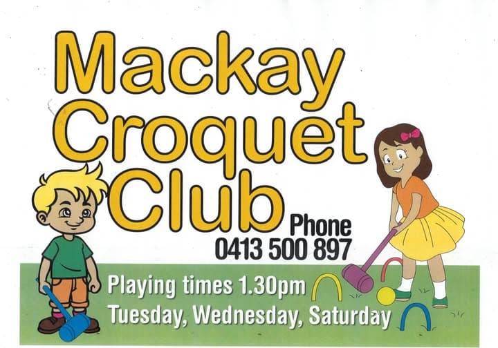Mackay Croquet Club shares new photos and welcomes a new player