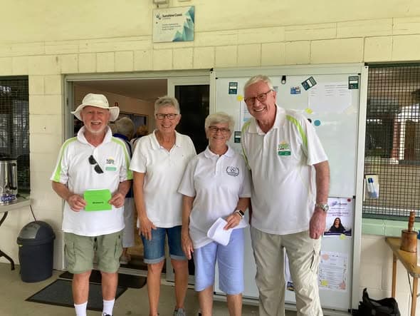Noosa pair win SCRCC E4 Golf Open Doubles