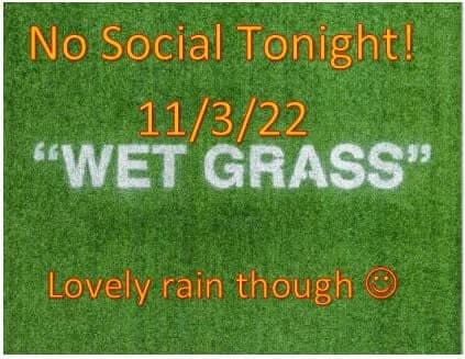 No social croquet tonight at Gracemere