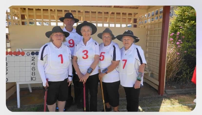 Pine Rivers Gateball team shines in Toowoomba