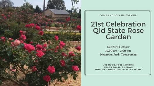 Celebrate the Rose Garden's 21st anniversary