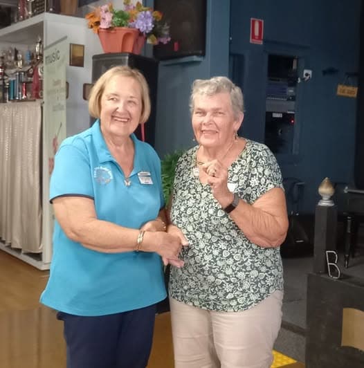 Beryl Schodel awarded Life Membership at Twin Rivers