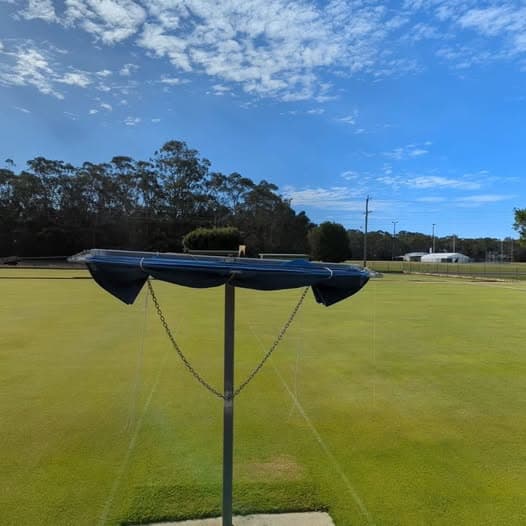 Caloundra's six lawns in a 360° winter view