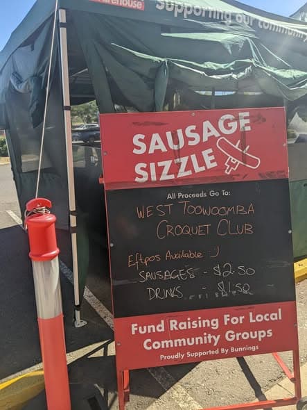 Photos from West Toowoomba's sausage sizzle