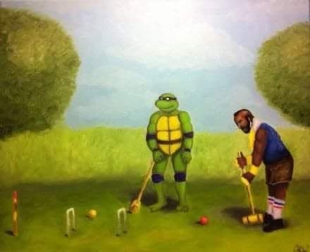 Who wins this croquet game?