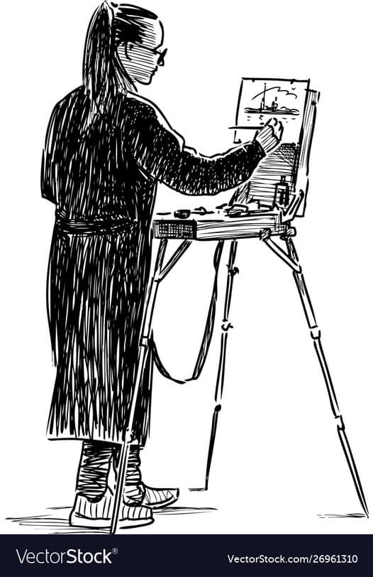 Members invited to play Saturday while artists sketch