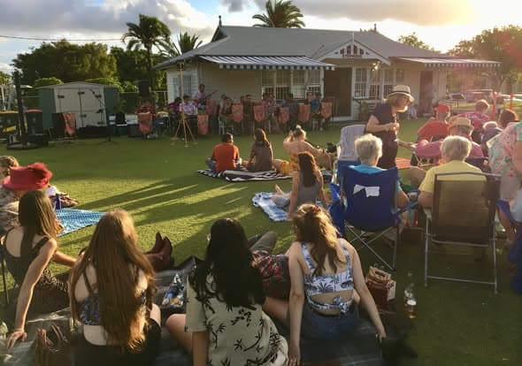 Mango Jam Jazz Orchestra concert at Yeronga Memorial Park