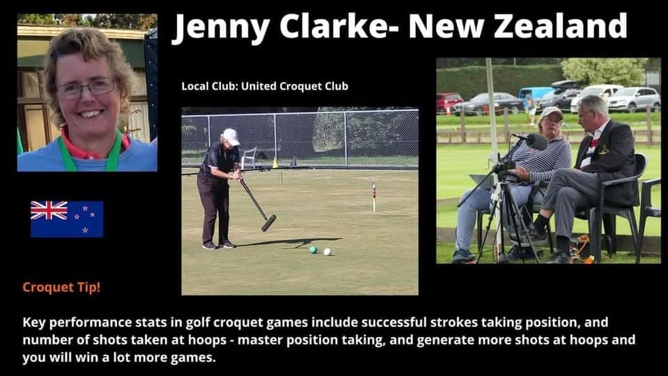 Position, position, position: Jenny Clarke's croquet advice