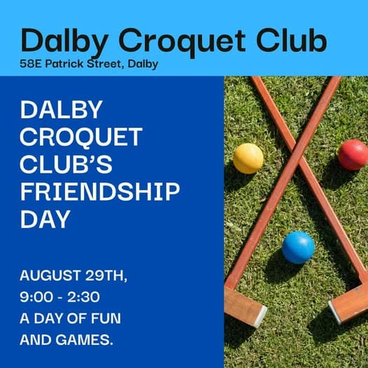 Join Dalby's Friendship Day on August 29th