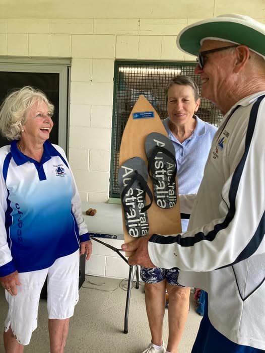 Robyn and Pam win Australia Day trophy