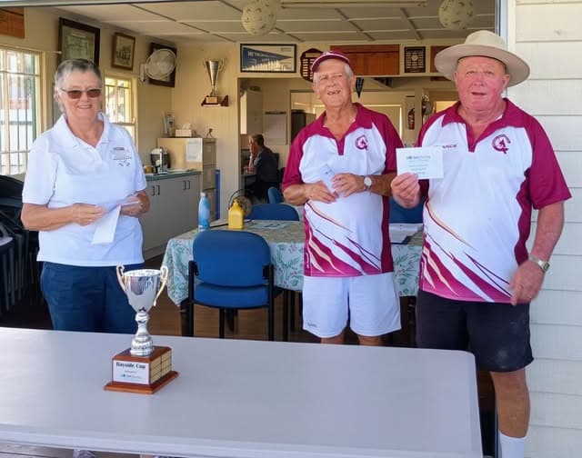 Pickvance and McLean runners-up at Bayside Cup; Bethania Parklands residents visit Twin Rivers