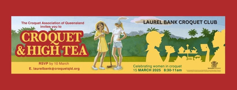 Laurel Bank invites the community to a Come and Try croquet day on 15 March