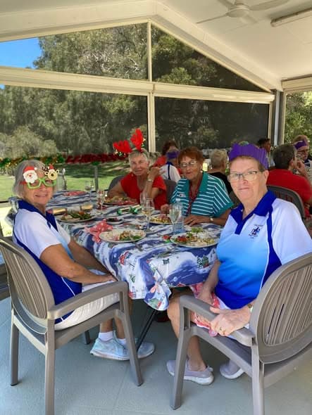 Caloundra members enjoy annual Christmas lunch