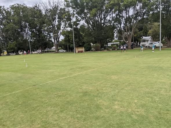 Golf croquet doubles under way at West Toowoomba
