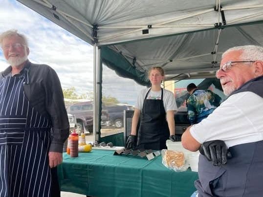 Gracemere sausage sizzle a success, court lighting next