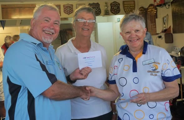 Steve and Viv win Go See Touring Gala Day at Wynnum
