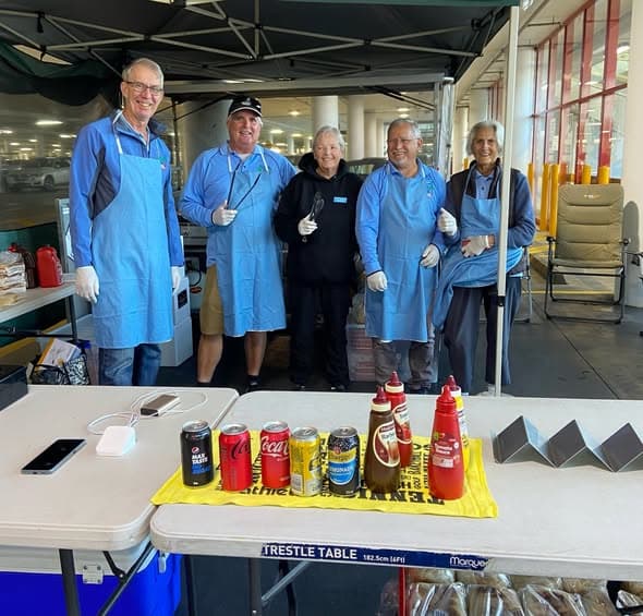 Bunnings sausage sizzle a great success for BHPB