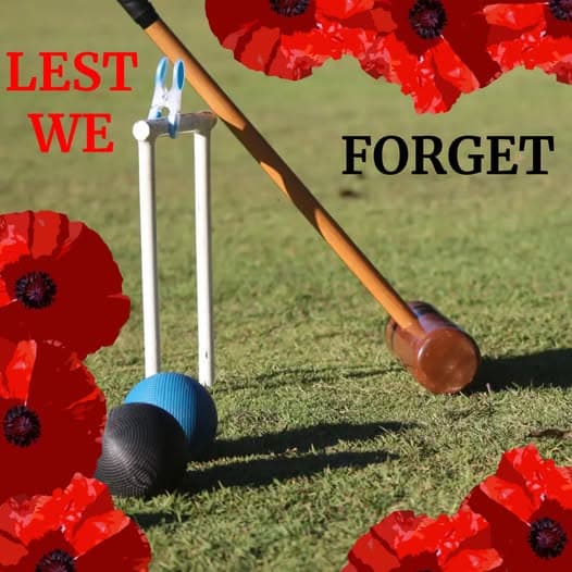 West Toowoomba invites newcomers to World Croquet Day and marks Anzac Day