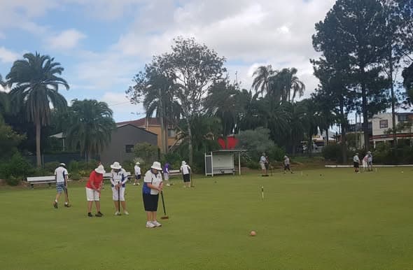 Stephens Croquet Club opens its Centenary Year as lawn renovation continues