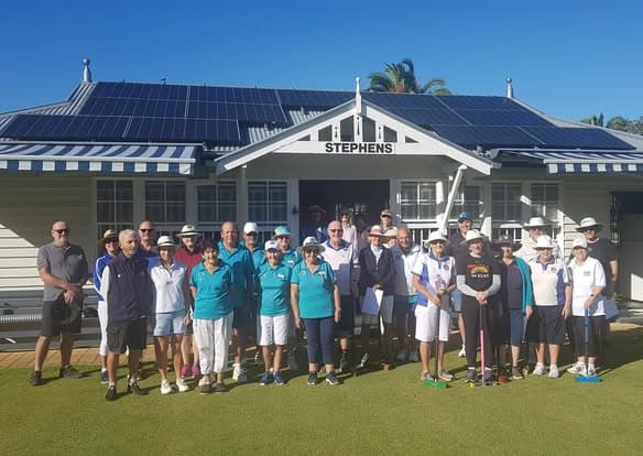 Egyptian competition winners at Stephens Croquet Club