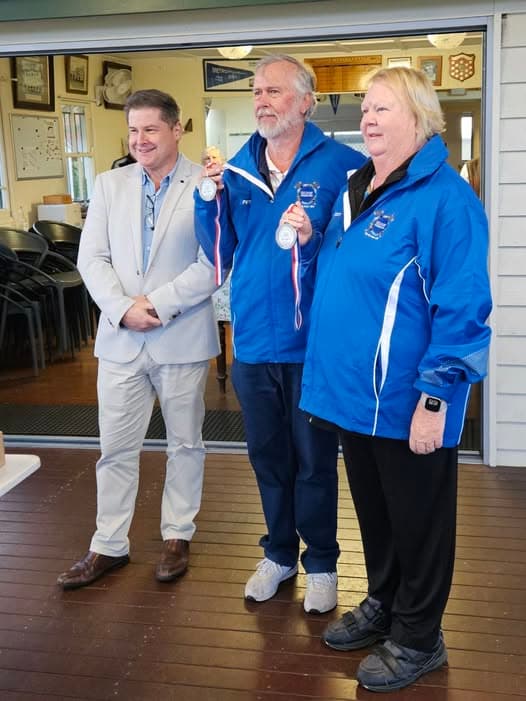 Judy and Peter De-Vene runners up at Wynnum