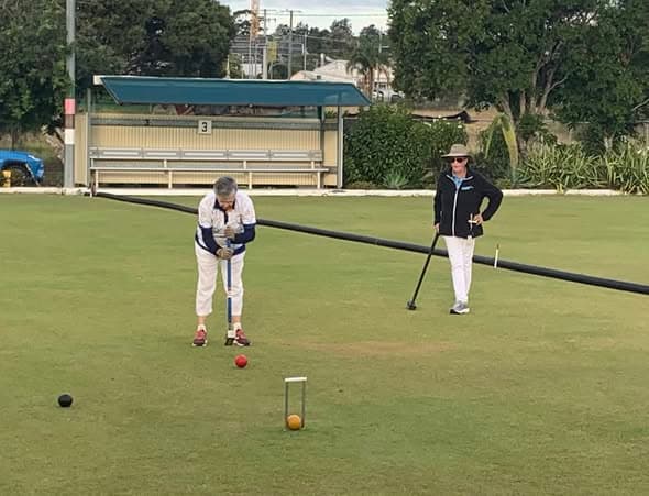 Beth and Viv reach Wynnum Gala Day doubles final
