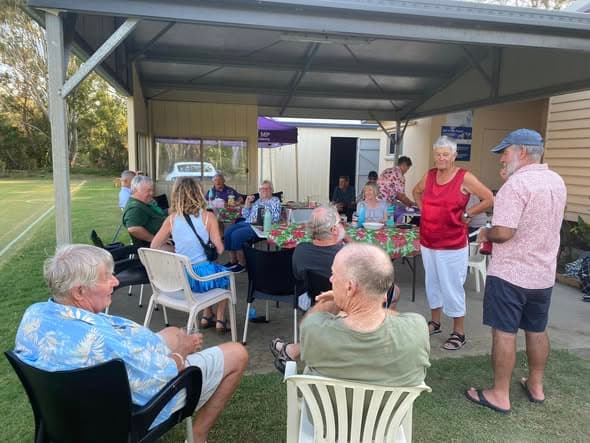 Coolum club Christmas party enjoys gentle sea breeze, plus one more from Coolum
