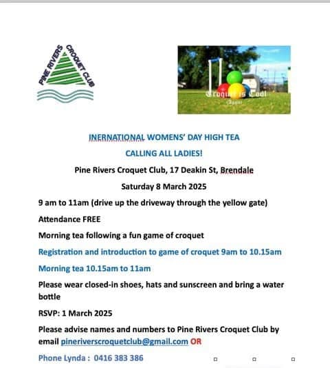 Photos from Pine Rivers croquet club