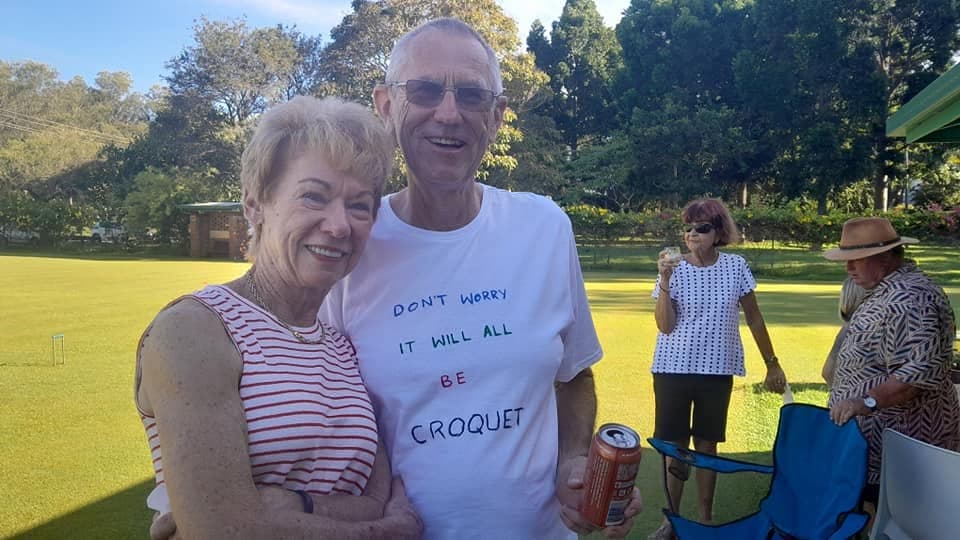 Croquet Christmas party at Coolangatta