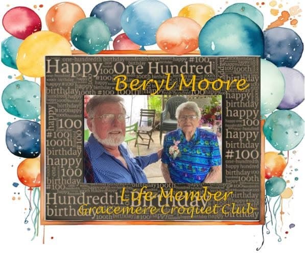 Gracemere Life Member celebrates 100th birthday