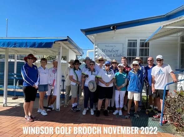 Another great day at Windsor Croquet Club