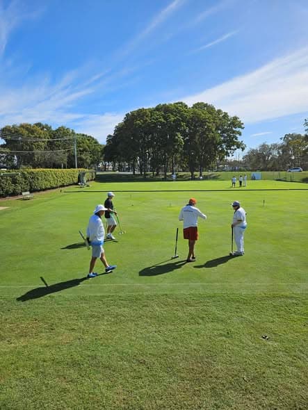 Eildon members enjoy pro-am association croquet gala