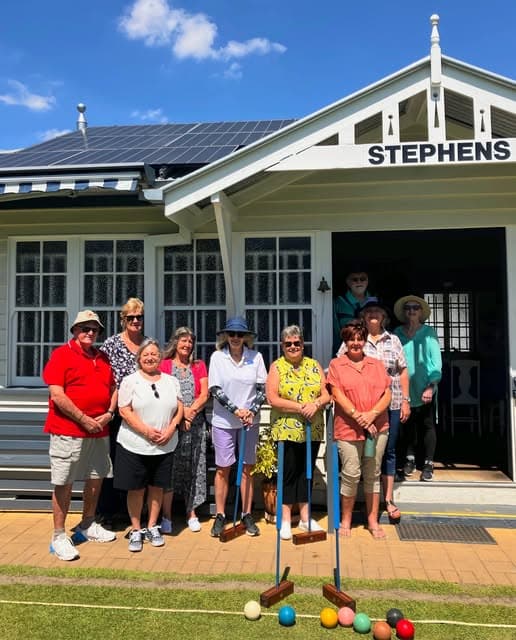 Chirpies return for Golf Croquet and lunch